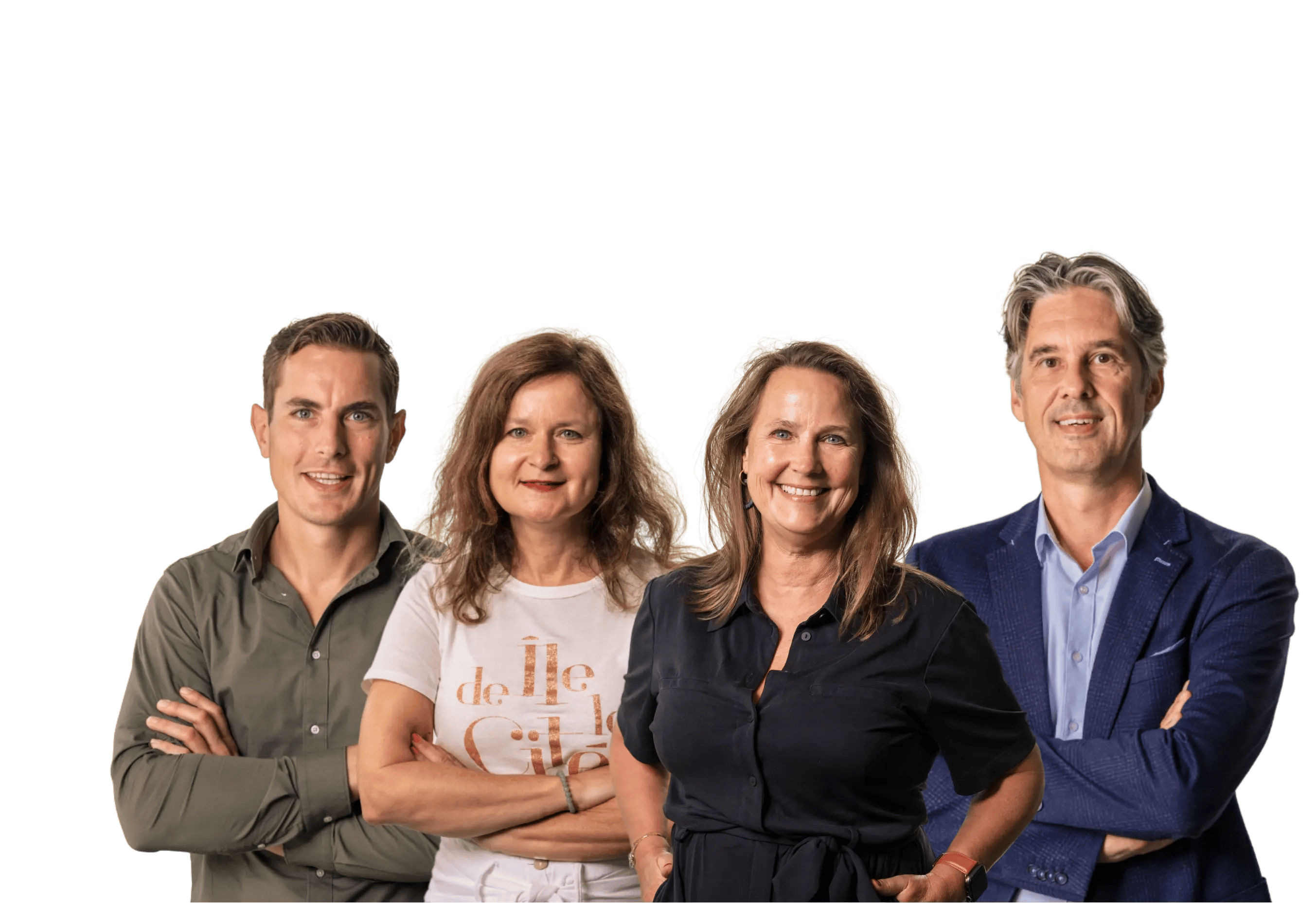 Header home - Frank, Marjanne, Inez en Erik